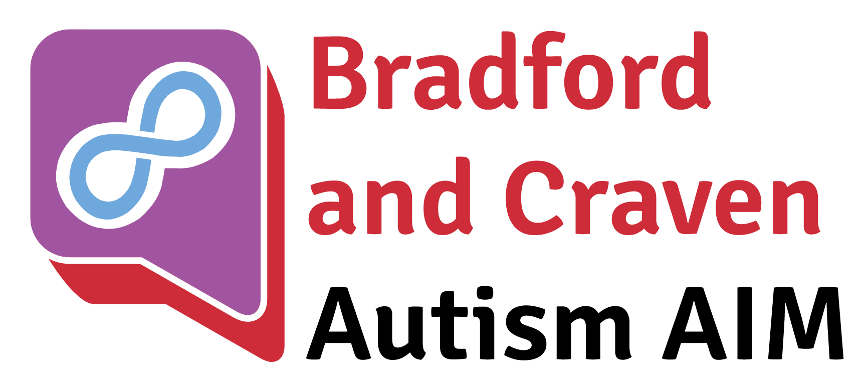 Bradford and Craven Autism AIM logo